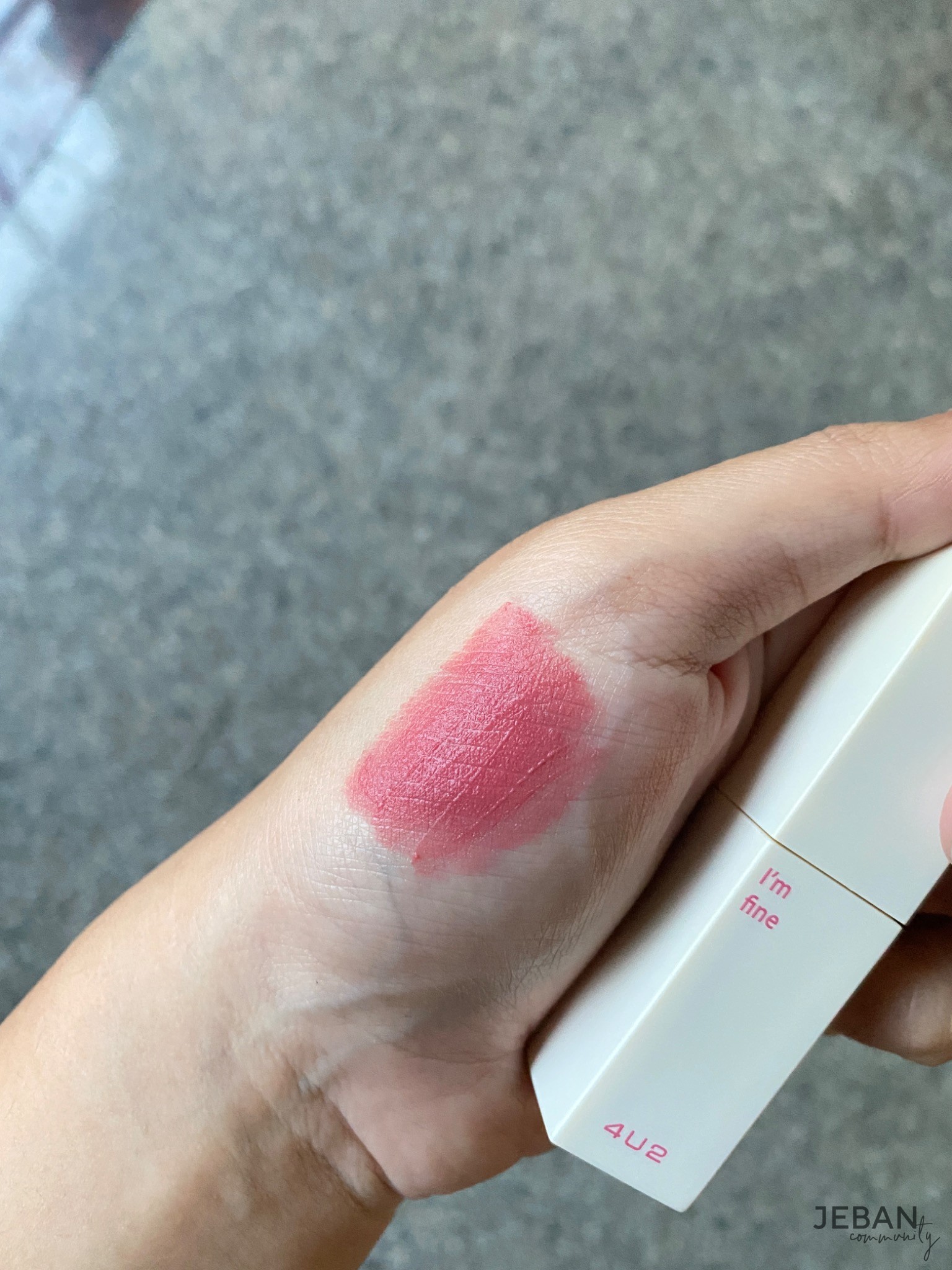 Swatch U Love You Babe Tint Matte