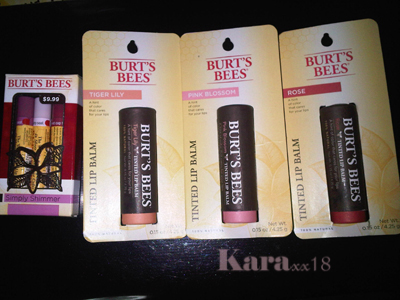 Burtbees  Gloss on Winter  Must Have     Burt S Bee Tinted Lip Balm