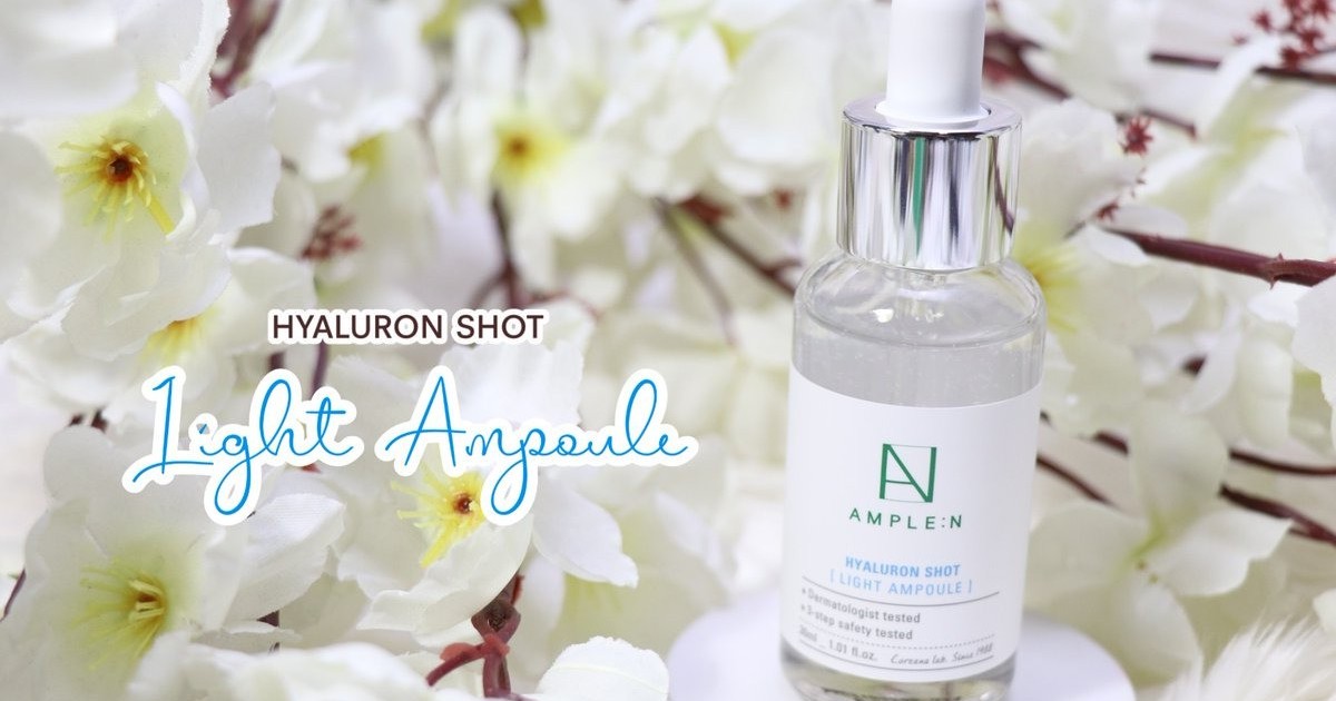 COREANA Ample:N Hyaluron Shot Light Ampoule