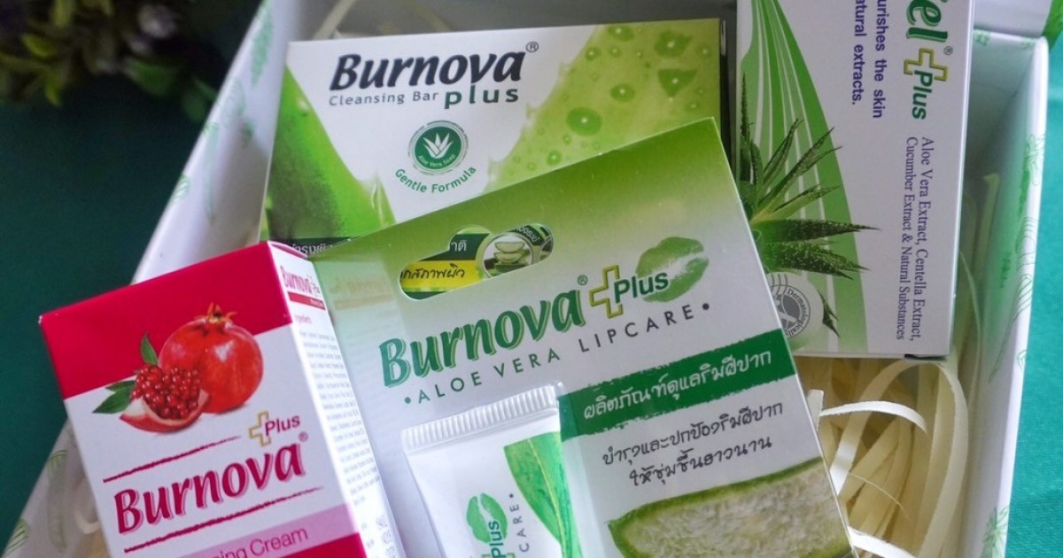 รีวิว Burnova Plus Whitening Cream