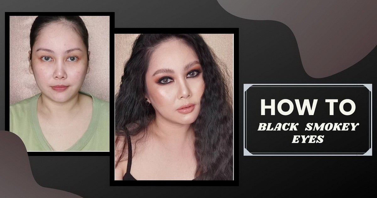 How to Black Smokey Eyes