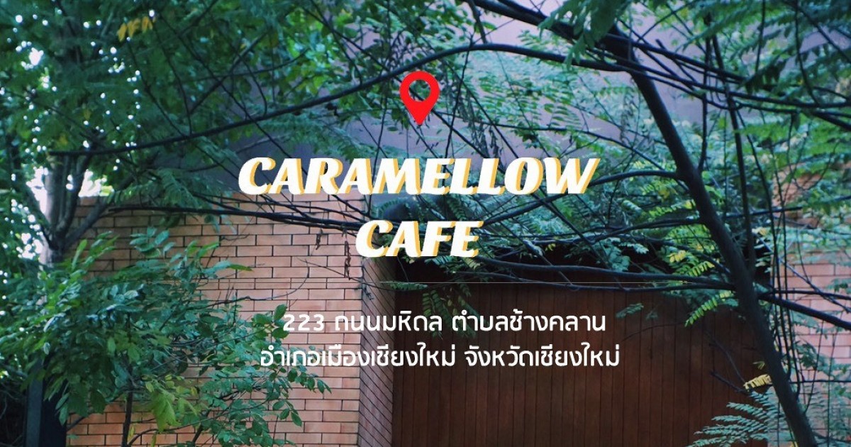 Caramellow.cafe คาเฟ่ในสวนที่เชียงใหม่