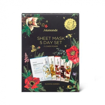 2018 Holiday Collection Sheet Mask 5 Day Set