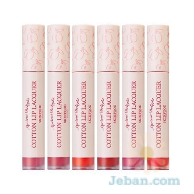 Apricot Delight Cotton Lip Lacquer