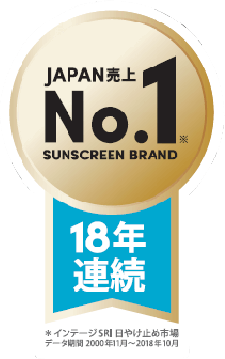 No.1 in sales for 17 consecutive years in Japan.