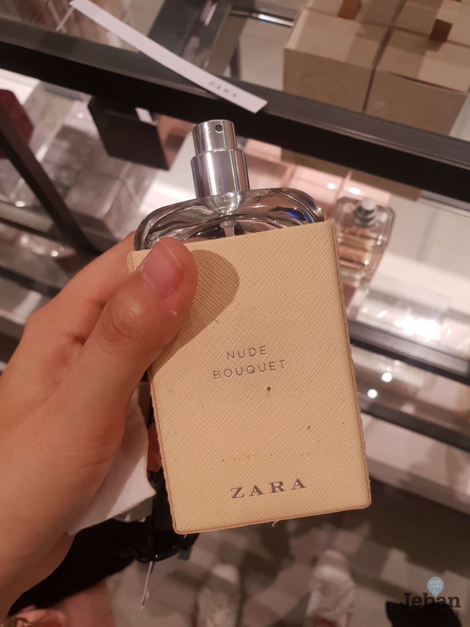 nude bouquet zara review