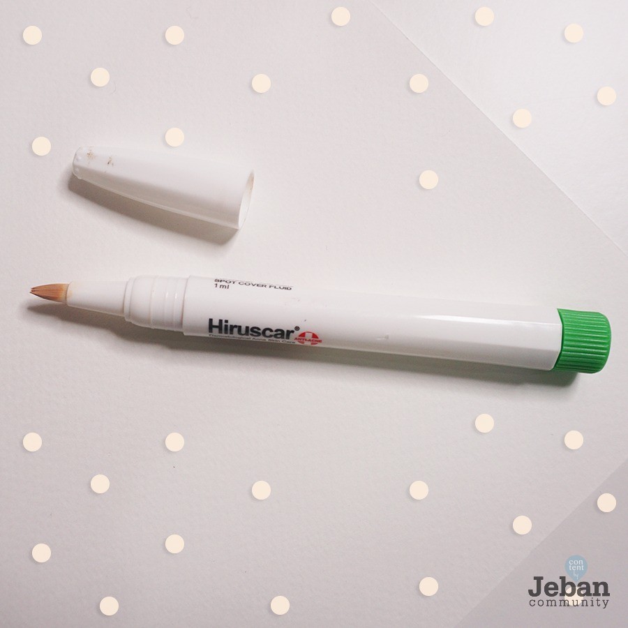 Hiruscar Dermatological Acne Skin Care เฮรูสการ์ แอนตี้ แอคเน่ สปอต คัฟเวอร์ ฟลูอิด