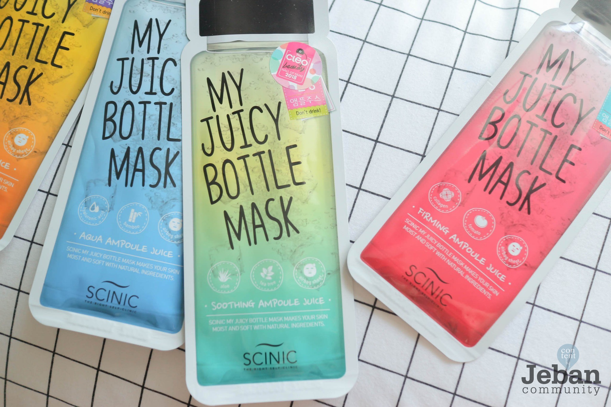 Scinic my juicy bottle маска для лица тканевая успокаивающая 20 мл фото