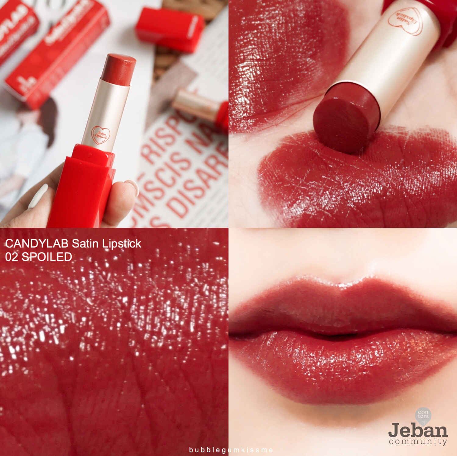 candylab satin lipstick 02