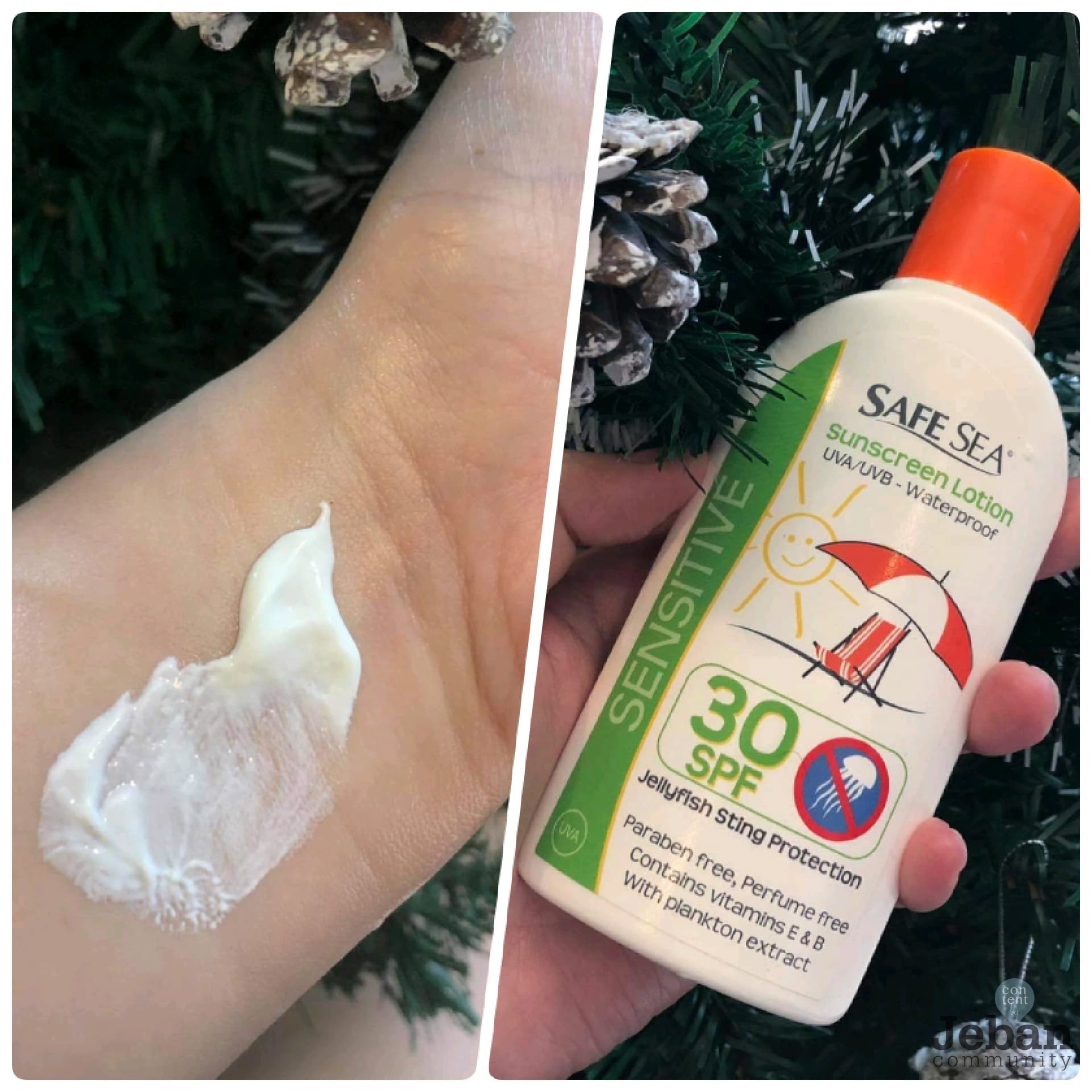 safe sea sunscreen pantip