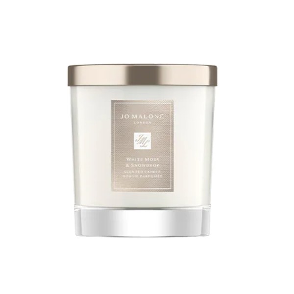 White Moss & Snowdrop Home Candle