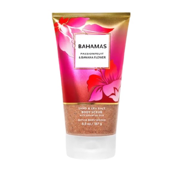 Bahamas Passionfruit And Banana Flower Sand & Sea Salt Body Scrub