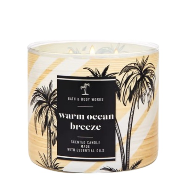 Warm Ocean Breeze 3-Wick Candle