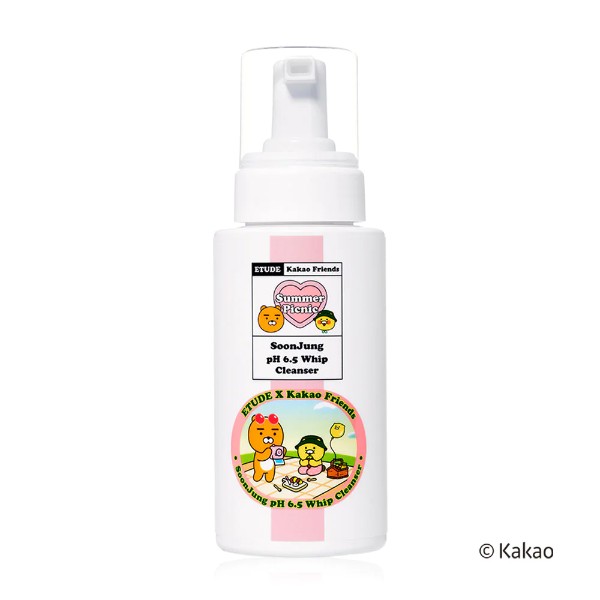 Etude House x Kakao Friends Soonjung Ph6.5 Whip Cleanser