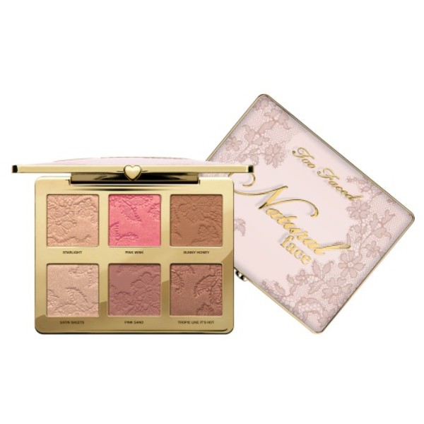 Natural Face Highlight Blush & Bronzing Veil Face Palette