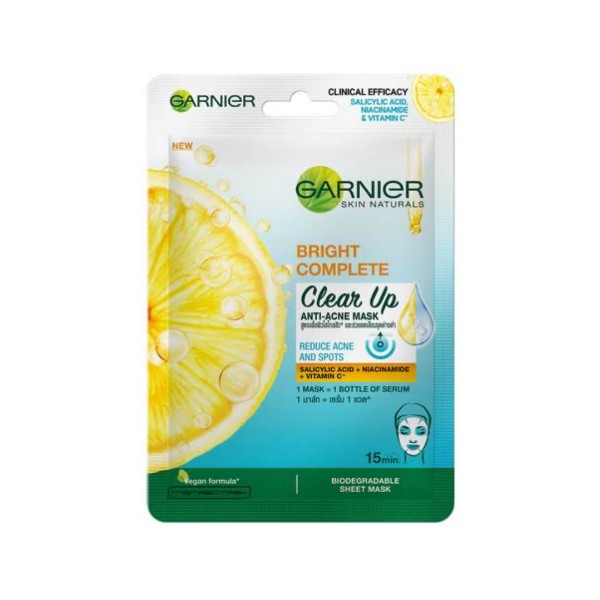 Skin Naturals Bright Complete Clear Up Anti-Acne Mask