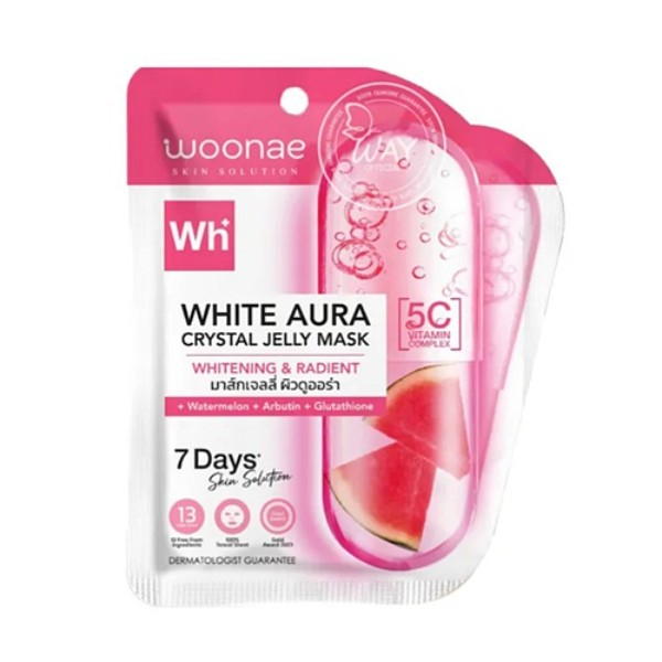 White Aura Crystal Jelly Mask