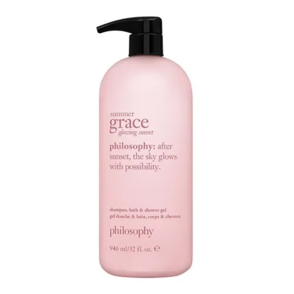 Summer Grace Glowing Sunset Shampoo, Bath & Shower Gel