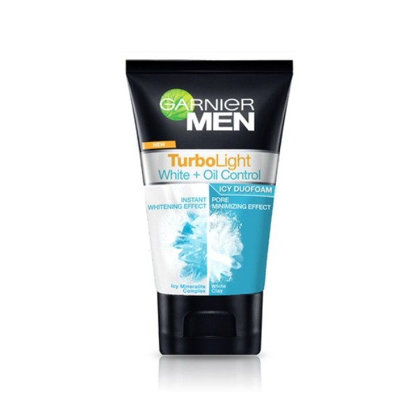 Men Turbolight Oil Control Whitening + Oil Control Super Duo Foam