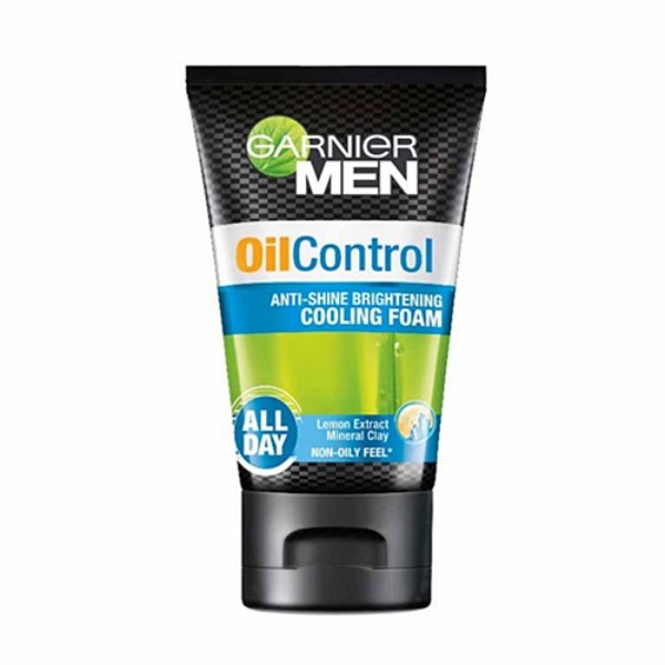 Men Oil Control Anti-Shine Brightening Cooling Foam