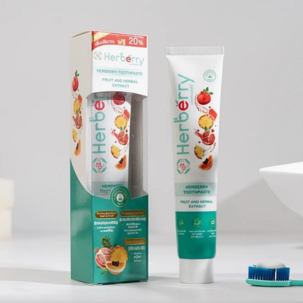 Fruit and Herbal Extract Toothpaste