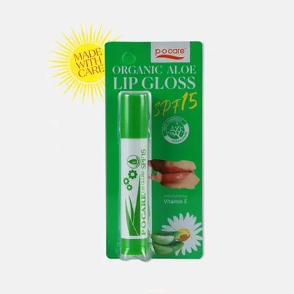 Organic Aloe Lip Gloss SPF15