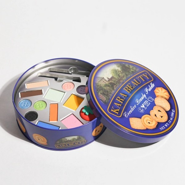 Cookie Tin Creative Beauty Palette