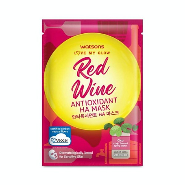 Love My Glow Red Wine Antioxidant Ha Mask