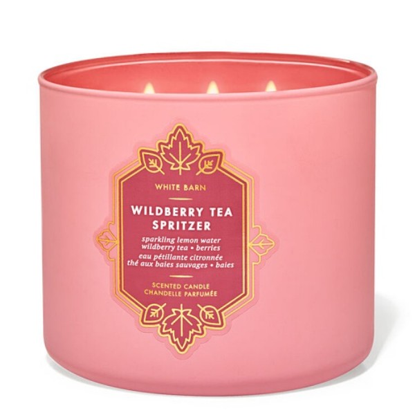 Wildberry Tea Spritzer 3-Wick Candle