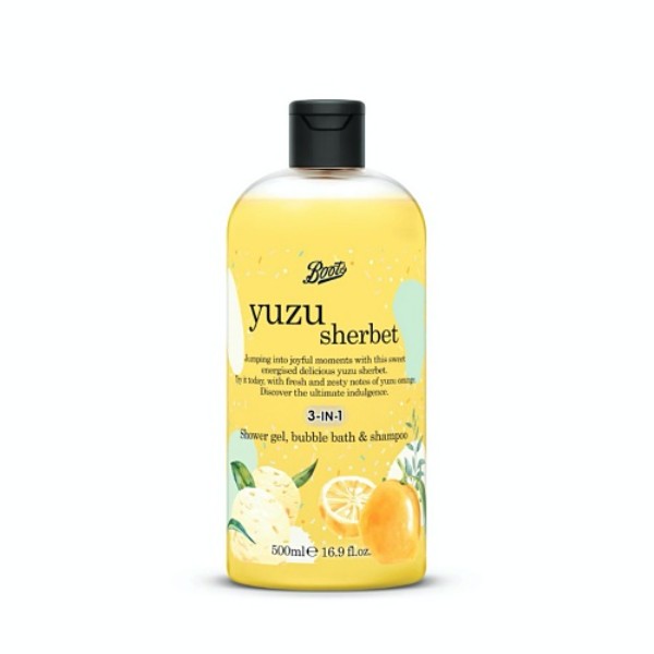 Yuzu Sherbet Shower Gel, Bubble Bath & Shampoo