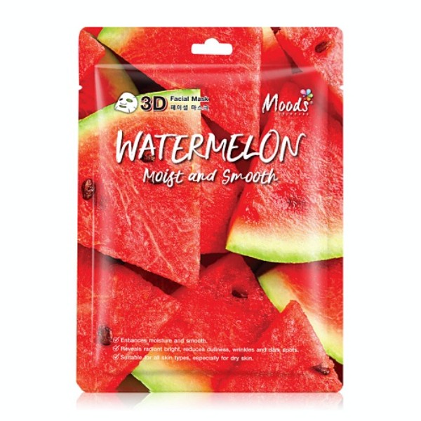 Watermelon Moist And Smooth 3D Facial Mask