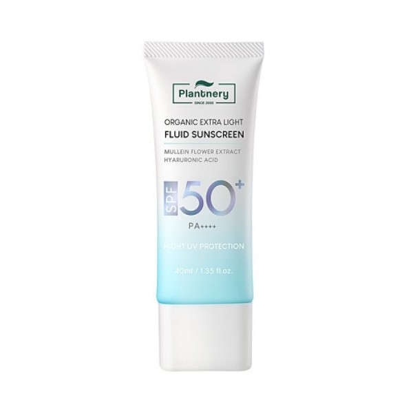 Organic Extra Light Fluid Sunscreen SPF50+ PA++++