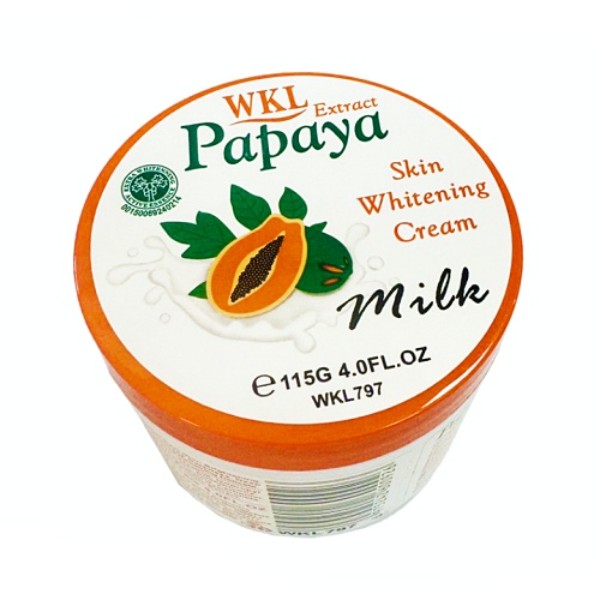 WKL Papaya Extract Skin Whitening Cream Milk