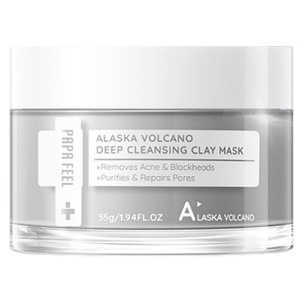 Alaska Volcano Clay Mask