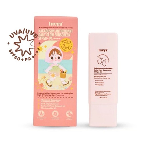 Kakadusun Antioxidant Daily Glow Sunscreen SPF50+ PA++++