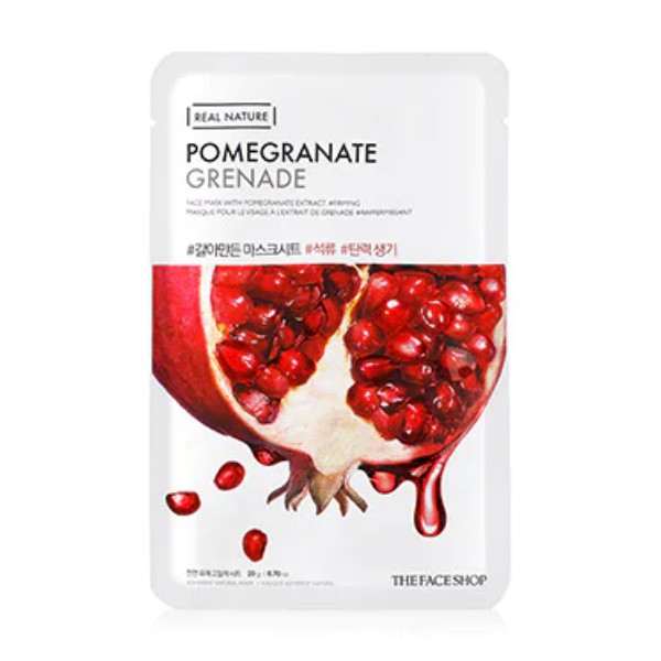 Real Nature Mask Sheet : Pomegranate