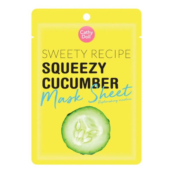 Sweet Recipe Squeezy Cucumber Mask Sheet