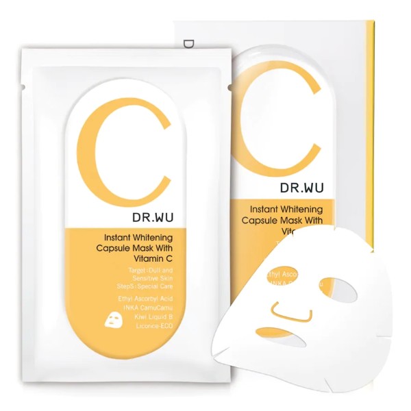 Instant Whitening Capsule Mask with Vitamin C