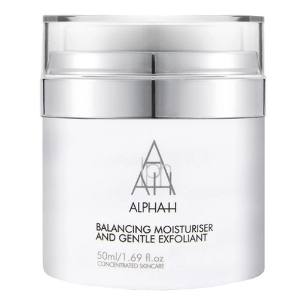 ALPHA-H Balancing Moisturiser & Gentle Exfoliant • 50ml