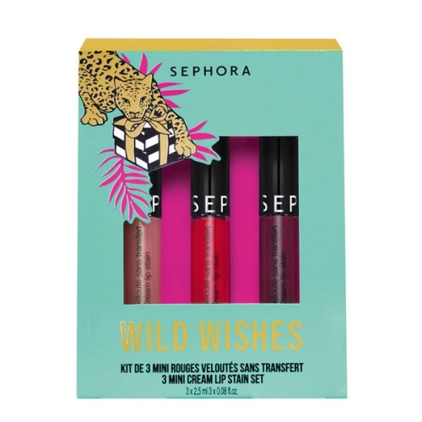 Wild Wishes Mini Cream Lip Stain Set (Limited Edition Holiday 2020)