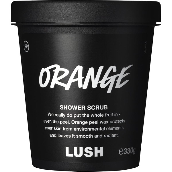 Orange Shower Scrub