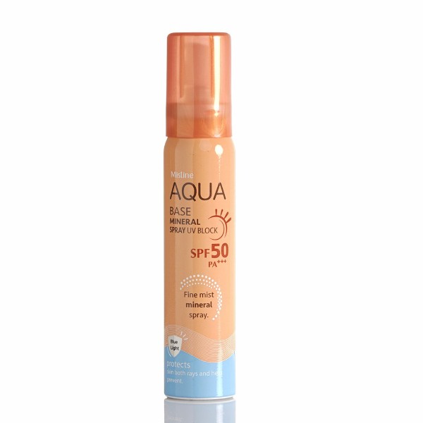 AQUA BASE MINERAL SPRAY UV BLOCK SPF 50 PA+++