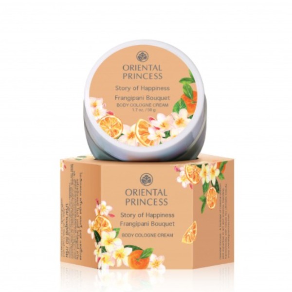 Story of Happiness Frangipani Bouquet Body Cologne Cream