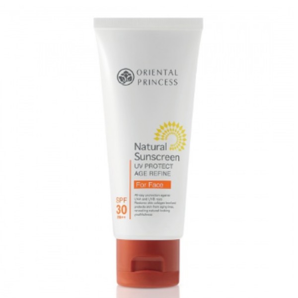 Natural Sunscreen UV Protect Age Refine For Face SPF30 PA++