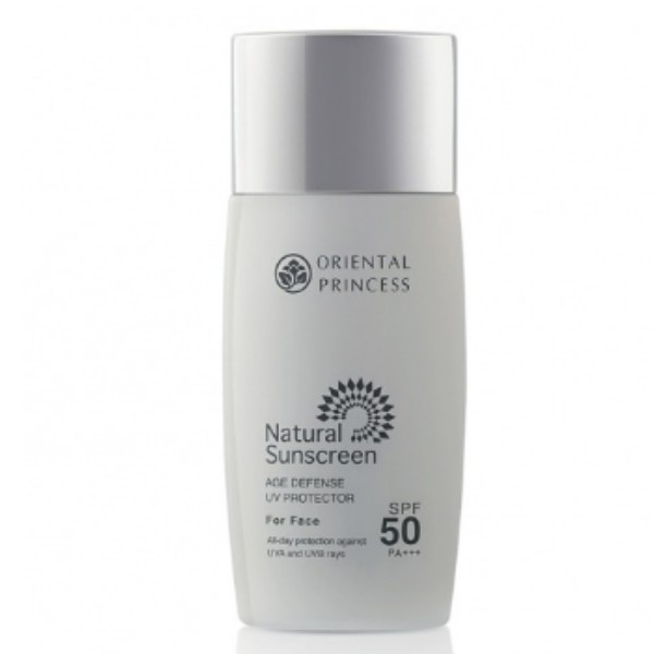 Natural Sunscreen Age Defense UV Protector For Face SPF 50 PA +++