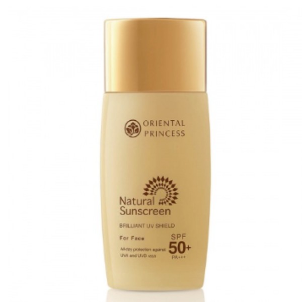 Natural Sunscreen Brilliant UV Shield For Face SPF50+ PA+++