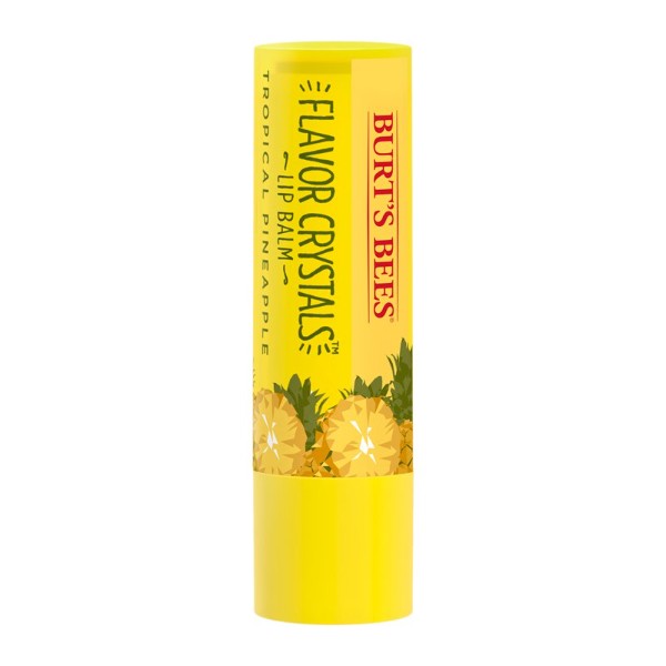 CRYSTALS LIP BALM : TROPICAL PINEAPPLE FLAVOR