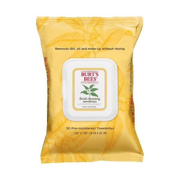 Facial Cleansing Towelettes - White Tea Extract