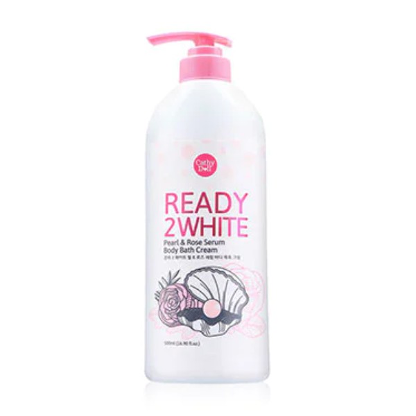 Ready 2 White : Pearl & Rose Serum Body Bath Cream