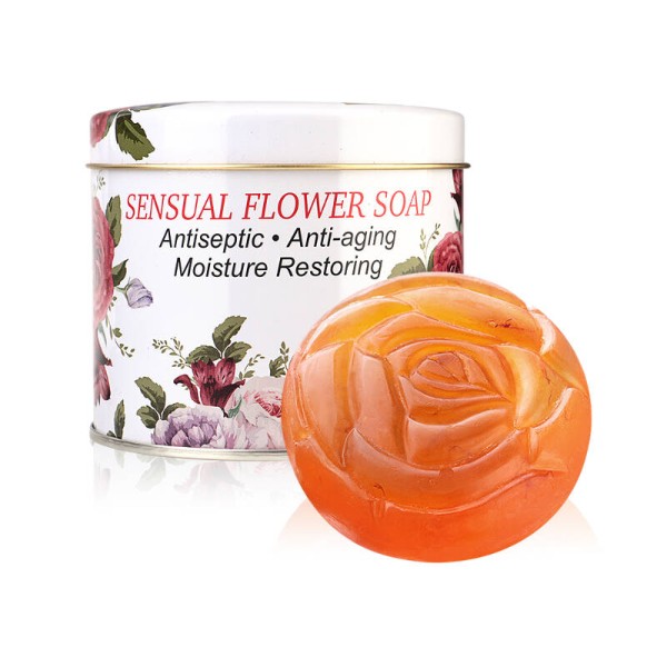 Gold Sensual Flower Soap